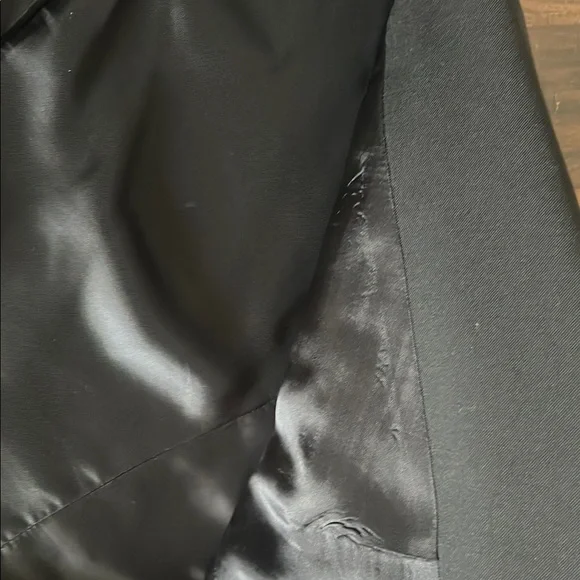 Brook brothers Classic wool Black Button-Up Blazer - Picture 6 of 8